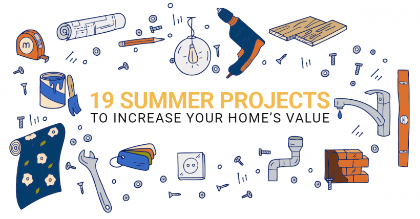 19 Summer Projects To Increase Your Home’s Value